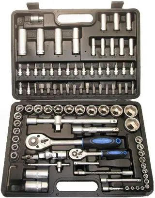 Doppenset 94-dlg Chroom-Vanadium