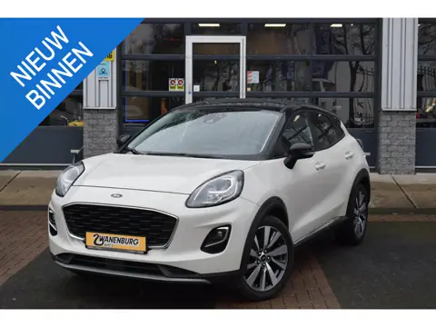 Ford Puma 1.0 EcoBoost Hybrid Titanium X Airco, Navi, TwoTone, Km 93600 !!