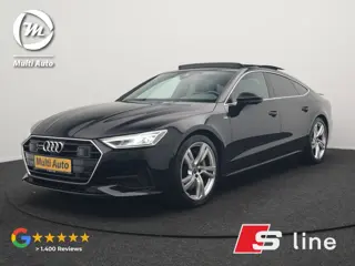 Audi A7 Sportback 50 TFSI e quattro S Line Plug In Hybrid 299pk Dealer O.H PHEV | Panodak | Adaptive