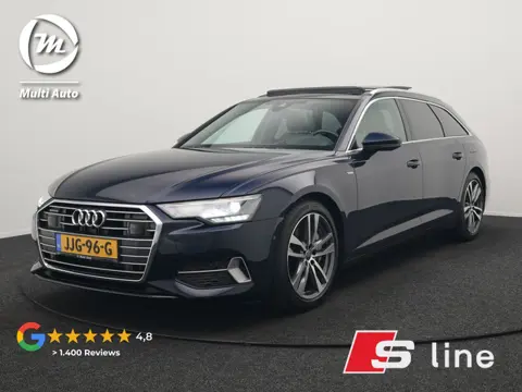 Audi A6 Avant 50 TFSI e quattro S Line Panodak Plug In Hybrid 300pk PHEV | Trekhaak | Head Up | Bang