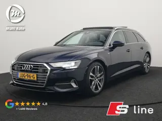 Audi A6 Avant 50 TFSI e quattro S Line Panodak Plug In Hybrid 300pk PHEV | Trekhaak | Head Up | Bang
