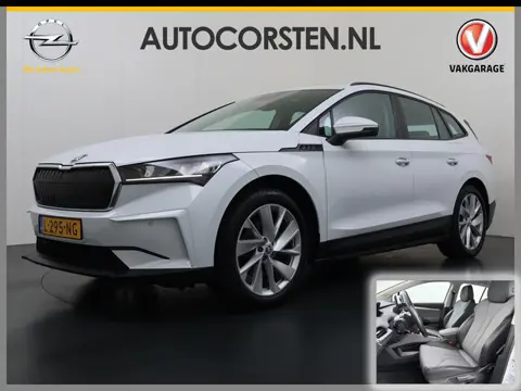 Škoda Enyaq iV 60 SOH 93% Adap.Cruise Stuur+Stoelverwarming 3-Zone Ecc Camera Apple Carplay Android 