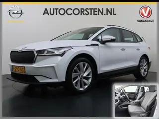 Škoda Enyaq iV 60 SOH 93% Adap.Cruise Stuur+Stoelverwarming 3-Zone Ecc Camera Apple Carplay Android 