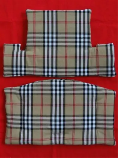 NIEUW! Stokke Tripp Trapp Stoelverkleiner Kussen Burberry