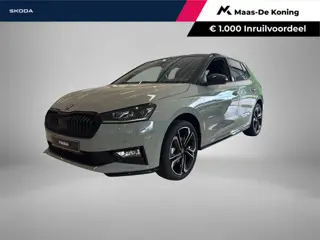Škoda Fabia Monte Carlo 1.0 TSI 85 kW / 115 PK Hatchback 7 ver snelling | Timiano green black magic 