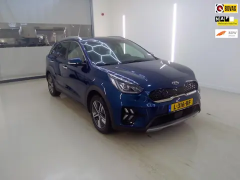 Kia Niro 1.6 GDi Hybrid DynamicPlusLine+Leder+breed-Navigatie+camera+stoel&stuur-verw+ = SUPER !!