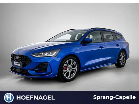 Ford Focus Wagon 1.0 EcoBoost Hybrid ST Line X | Camera | Stoelverwarming | Cruise Control | Leder |