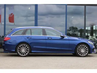 Mercedes-Benz C-Klasse Estate 400 4MATIC AMG PANORAMADAK LUCHTVERING LEDER MEMORY HEAD-UP COMAND 19'