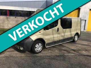 Renault Trafic 2.5 dCi L2 H2 DC LANG CLIMA AUTOMAAT 260.000KM