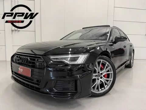 Audi A6 Avant 55 TFSI e quattro Competition BLACK ALL BLACK PANO/TREKHAAK/B&O/20"/MEMORY/MATRIX/ACC/