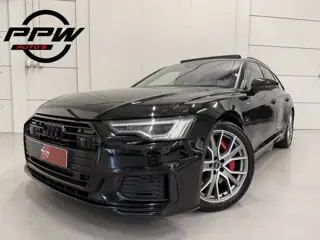 Audi A6 Avant 55 TFSI e quattro Competition BLACK ALL BLACK PANO/TREKHAAK/B&O/20"/MEMORY/MATRIX/ACC/