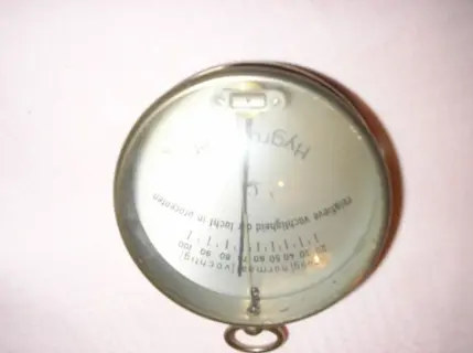 Hygrometer - doorsnede 6cm.