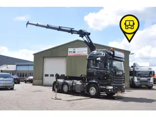 Scania R450 6X2 / MKG CRANE + REMOTE / RETARDER / SCR - NO EGR