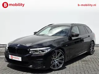 BMW 5 Serie Touring 530i High Executive M-Sport 'Almadinbraun' Head-Up Trekhaak NL Auto! | Panoramad
