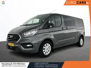 Ford Transit Custom 300 2.0 TDCI L2H1 Limited Dubbele Cabine Navigatie Airco 2 Schuifdeuren Trekhaak