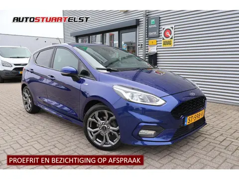 Ford Fiesta 1.0 EcoBoost ST-Line Volledig Onderh | NAP | Navi | Carplay | Cruise | LED | Carbon Afwe