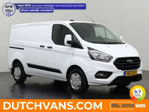Ford Transit Custom 2.0TDCI Achterdeuren | Kastinrichting | Navigatie | Multimedia | 3-Zits | Trekha