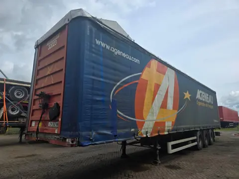 Fruehauf BPW - Disc Fruehauf 3-assige zeilen oplegger - BPW assen - Schijfremmen - Luchtvering - Lif