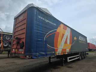 Fruehauf BPW - Disc Fruehauf 3-assige zeilen oplegger - BPW assen - Schijfremmen - Luchtvering - Lif
