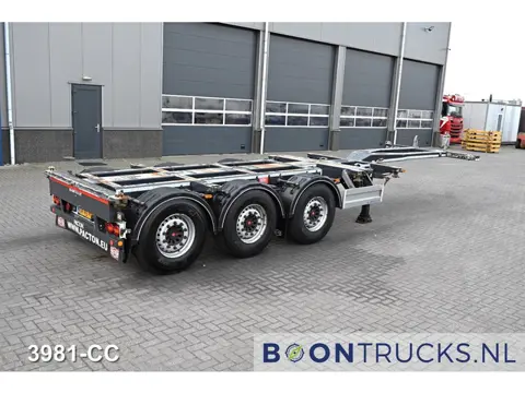 Pacton ET3 | 2x20-30-40-45ft HC * SAF/DISC * 2x EXTENDABLE * NL TRAILER * APK 06-2026