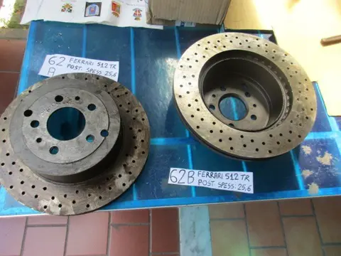 Rear brake discs Ferrari 512 Tr