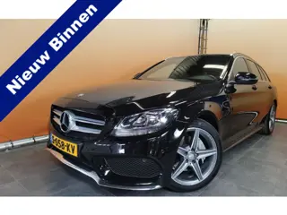Mercedes-Benz C-Klasse Estate 180 AMG Sport Edition navi | stoelverw | leer 18 inch lmv | trekh