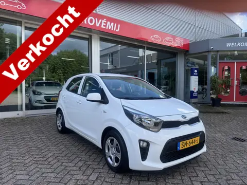 Kia Picanto 1.0 CVVT EconomyPlusLine Dealer onderhouden, Bluetooth, Airco.