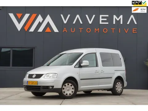 Volkswagen Caddy 1.6 Optive Comfort 5p. BENZINE 2008 MPV Airco 2 Schuifdeuren Cruise control 5 perso