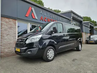Ford Transit Custom 290 2.0 TDCI L2H1 Trend DC Dubbele Cabine! 6-Zitplaatsen! Trekhaak! Airco! Nette