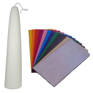 Dompelkaars 250×70 + versierwas