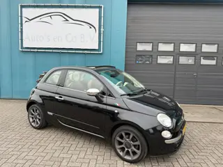 Fiat 500 C 0.9 TwinAir Lounge Automaat Clima Xenon PDC Lederen Int. Lm velgen 16`` NL auto Nap
