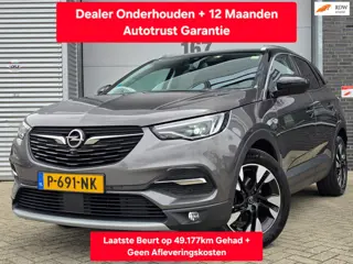 Opel Grandland X 1.2 Turbo Ultimate|Dealer Onderhouden|Stuurverwarming|Stoelverwarming|Line-Assist|3