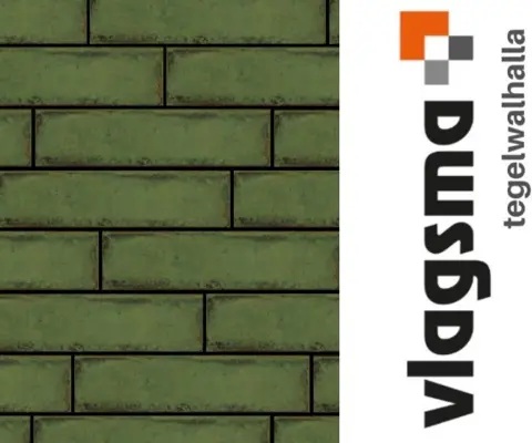 Badkamer Wandtegels Olijf groene 7,5x30 cm Handvorm Tegels