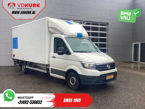 Volkswagen Crafter 2.0 TDI Bakwagen Laadklep 450x210x213/ Zijdeur/ Topspoiler/ Carplay/ Cruise/ Navi