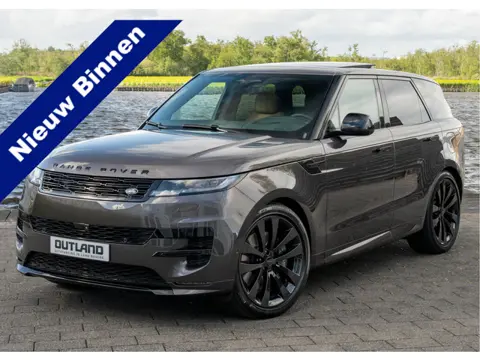 Land Rover Range Rover Sport P550e Autobiography | Charente Grey | Caraway leder | Enhanced Black Pa