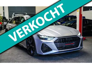 Audi A6 Avant RS 6 TFSI Quattro | B&O Advanced | Keramisch | 360cam | HuD | Stoelverkoeling | Carbon