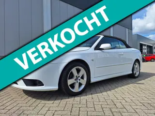 Saab 9-3 Cabrio 1.8t Vector Spring Edition automaat -VERKOCHT-