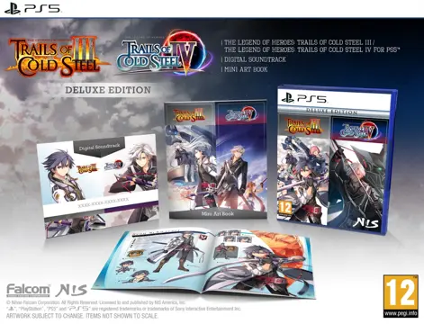 The Legend of Heroes Trails of Cold Steel III + IV Deluxe Edition