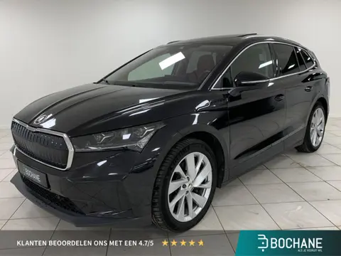 Skoda Enyaq iV 80 PANORAMADAK | UITKLAPBARE TREKHAAK | RONDOM ZICHT CAMERA | LEDEREN BEKLEDING