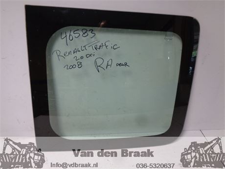 Renault Trafic 2001-2011 Ruit achterdeur rechts