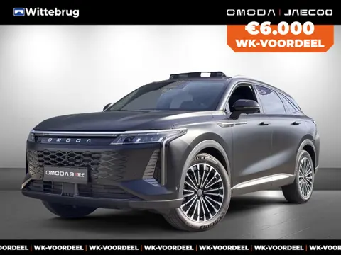 Omoda 9 SHS Premium Plug-In Hybride Automaat met 1100 km Range, Lederen bekleding, Elektrsiche stoel