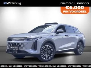 Omoda 9 SHS Premium Plug-In Hybride Automaat met 1100 km Range, ,Lichtgrijs lederen bekleding, Elekt