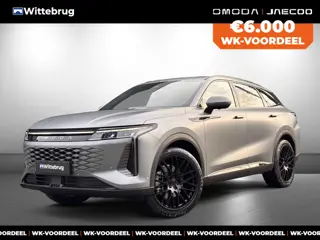 Omoda 9 SHS Premium Black Pack Plug-In Hybride Automaat met 1100 km Range, Black Pack, 21 inch Licht