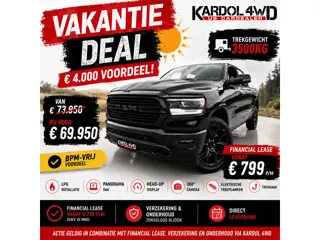 Dodge Ram 1500 VAKANTIE DEAL €4.000 VOORDEEL | LPG | PANO | HUD | 360 CAM | NIEUWE AUTO | Geheel rij