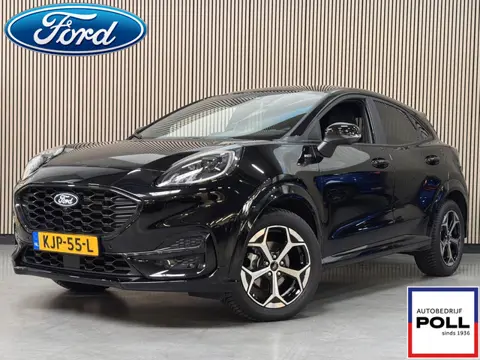 Ford Puma 155pk Eco Hybrid Automaat ST-Line X Led Matrix Leder Navi 360 Camera Adap Cruise Winter Do