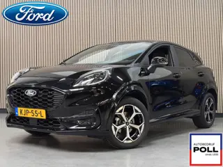Ford Puma 155pk Eco Hybrid Automaat ST-Line X Led Matrix Leder Navi 360 Camera Adap Cruise Winter Do