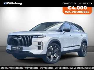 Jaecoo 7 SHS 1.5 PHEV Exclusive met 1500 KG trekgewicht, 1200 KM RANGE Navigatie, Elektrische achter