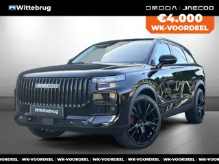 Jaecoo 7 SHS PHEV Exclusive Black Pack en 21 Inch velgen met 1500 KG trekgewicht, 1200 KM RANGE Navi