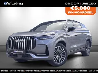 Jaecoo 8 1.5 SHS-P Exclusive 7p Plug-In Hybride met 1000 km Range en 135km Elektrisch, Lederen bekle