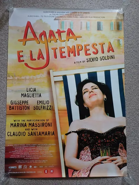 AGATA E LA TEMPESTA filmposter.